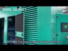 YC12VC2510-D31 Générateur diesel Yuchai 1600KW Ensemble silencieux