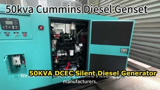 Ce groupe électrogène diesel silencieux DCEC de 50 KVA est conçu pour une fiabilité et une rentabilité maximales pour les concessionnaires.