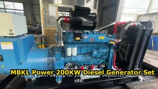 Groupe électrogène diesel 200KW – MBKL Power