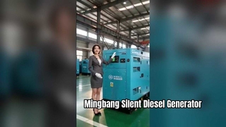 Groupes électrogènes diesel silencieux Mingbang : puissance élevée et fonctionnement ultra-silencieux