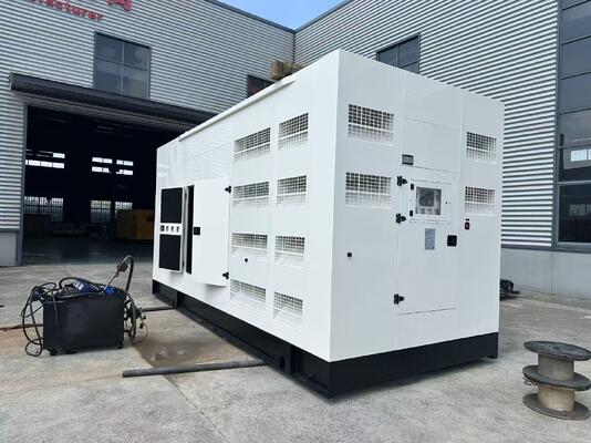 Générateur diesel à enceinte acoustique de 1 000 kW pour les usines, les centres de données et les hôpitaux