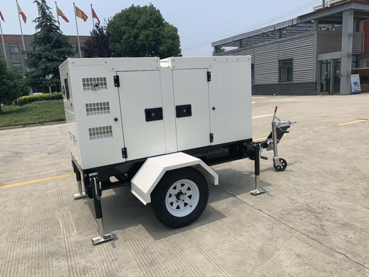Un bon prix. Cummins KTA38-G9 1000KW 1250KVA générateur diesel à remorque avec ATS en ligne
