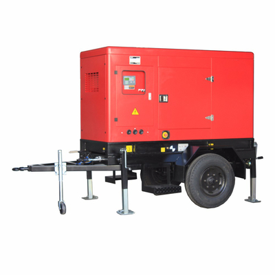 Un bon prix. Générateur diesel de type remorque silencieuse de station mobile Cummins pour charger le sauvetage d'urgence en ligne