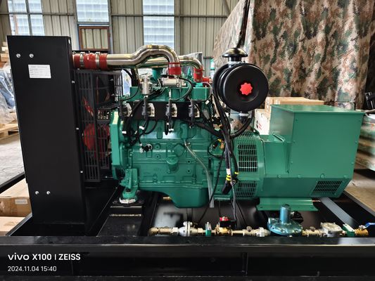 Groupe électrogène diesel Weichai GAS Engine WP4D40E200NG Open/Silent 30KW/37.5KVA Solutions d'alimentation générateurs
