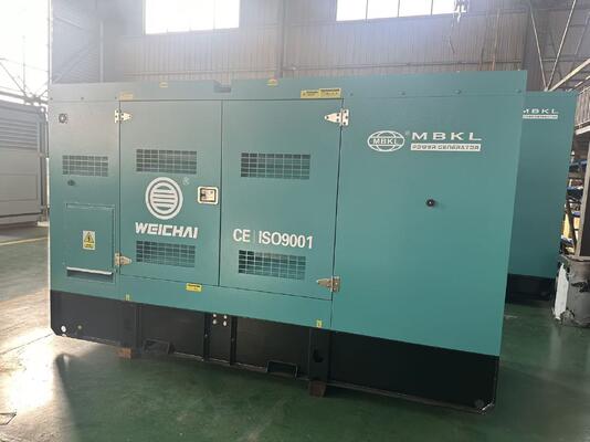Un bon prix. Groupe électrogène diesel silencieux Weichai 140KVA haute performance – Solutions d'alimentation stables Générateurs en ligne