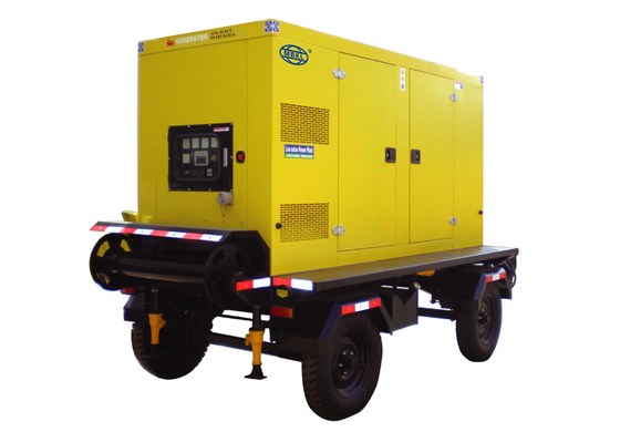Un bon prix. Weichai 350KW générateur diesel monté sur remorque pour le chargement en ligne