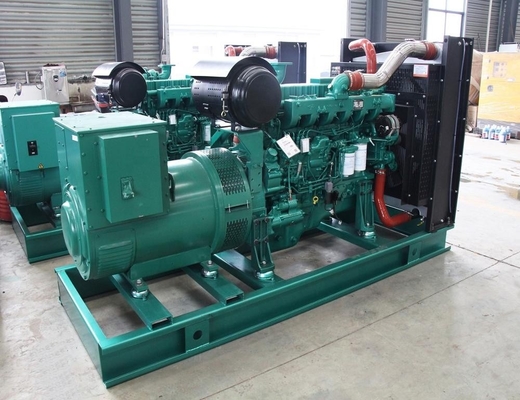 Générateur diesel Yuchai équipé d'un système ATS pour la recharge de type ouvert, type silencieux